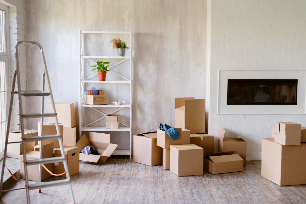 Alt : "Image illustrant tous les éléments nécessaires pour un premier emménagement réussi dans un guide complet de déménagement"